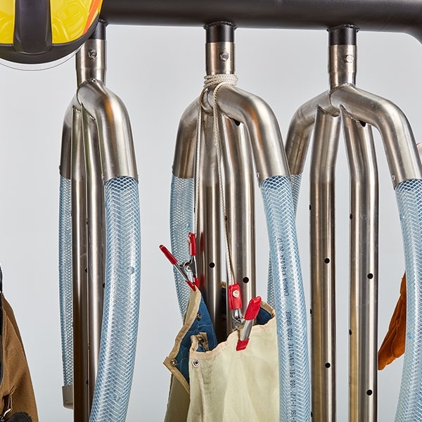 Ram Air Gear Dryer - Turnout Gear Dryers - TG-8/8-MU - 8-Unit Ambient Air Turnout Gear Dryer 6