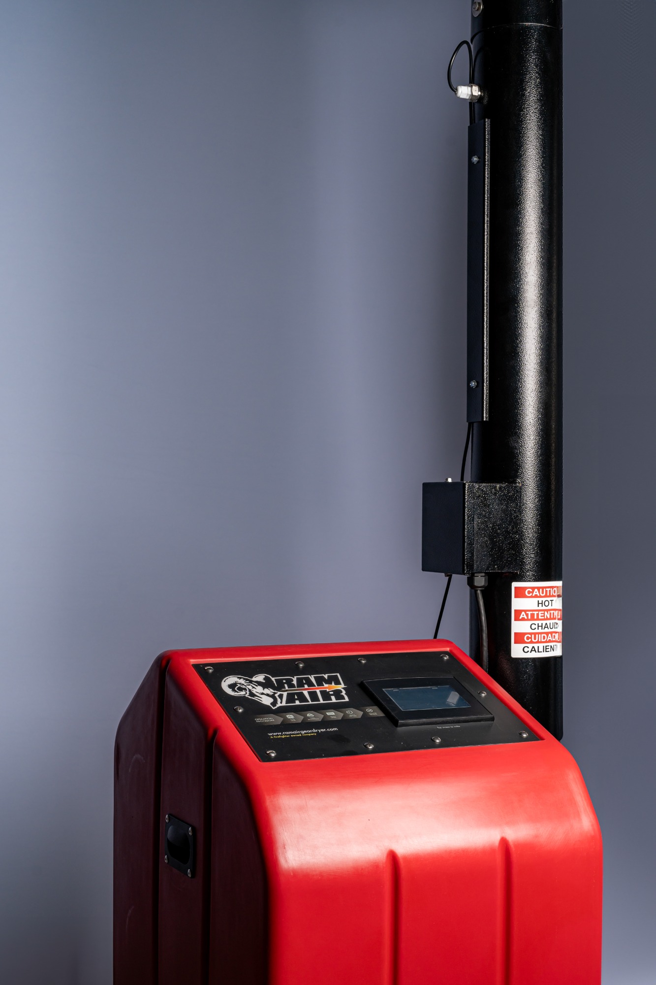 Ram Air Gear Dryer - Turnout Gear Dryers - TG-4H - 4-Unit Ambient/Heated Air Gear Dryer 8