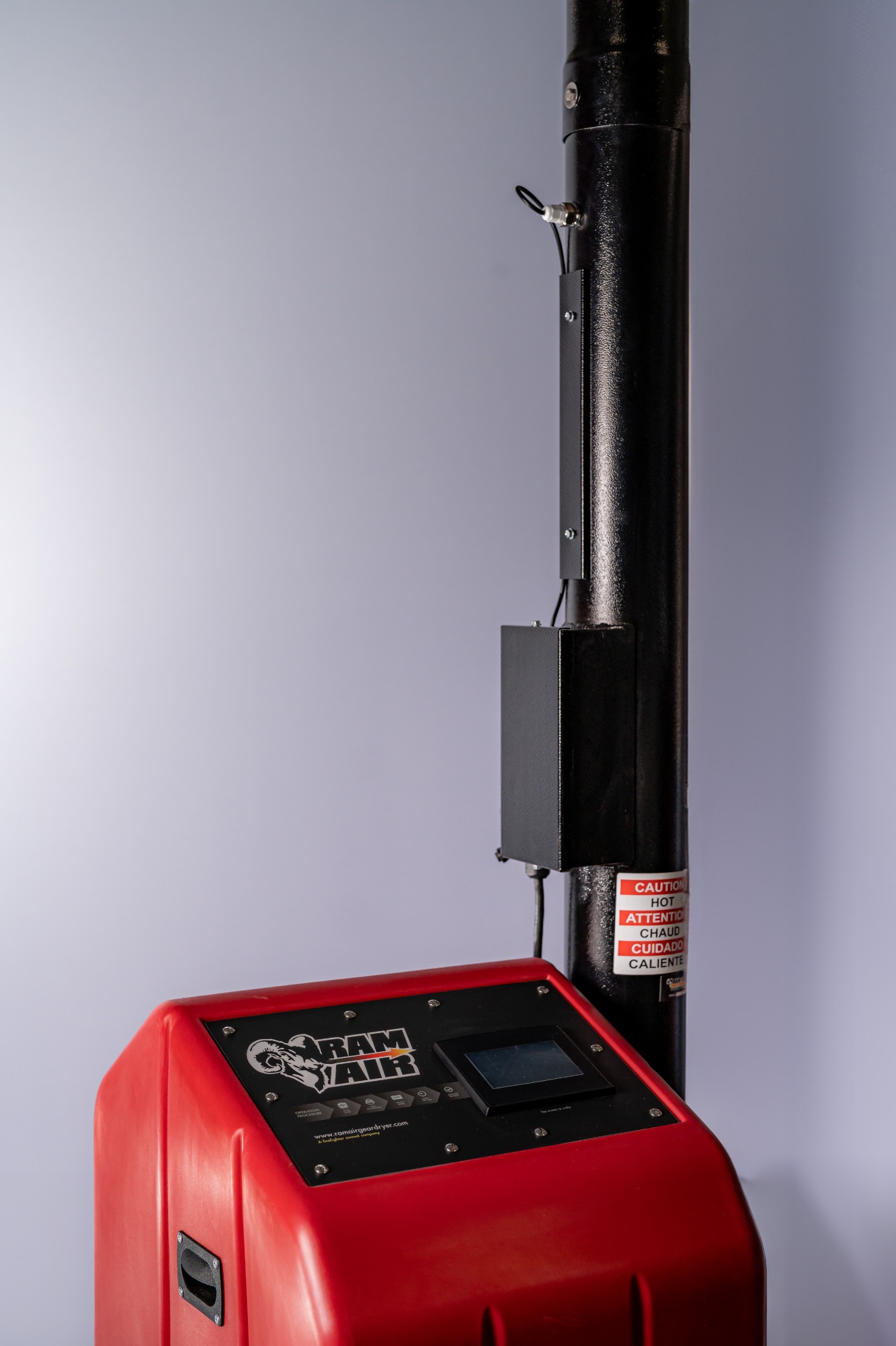 Ram Air Gear Dryer - Turnout Gear Dryers - TG-8H - 8-Unit Ambient/Heated Air Gear Dryer 9